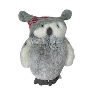 Gund Fair Isle Arctic Twinkles Snow Owl Plush Stuffed Animal 4053909 Winter Hat